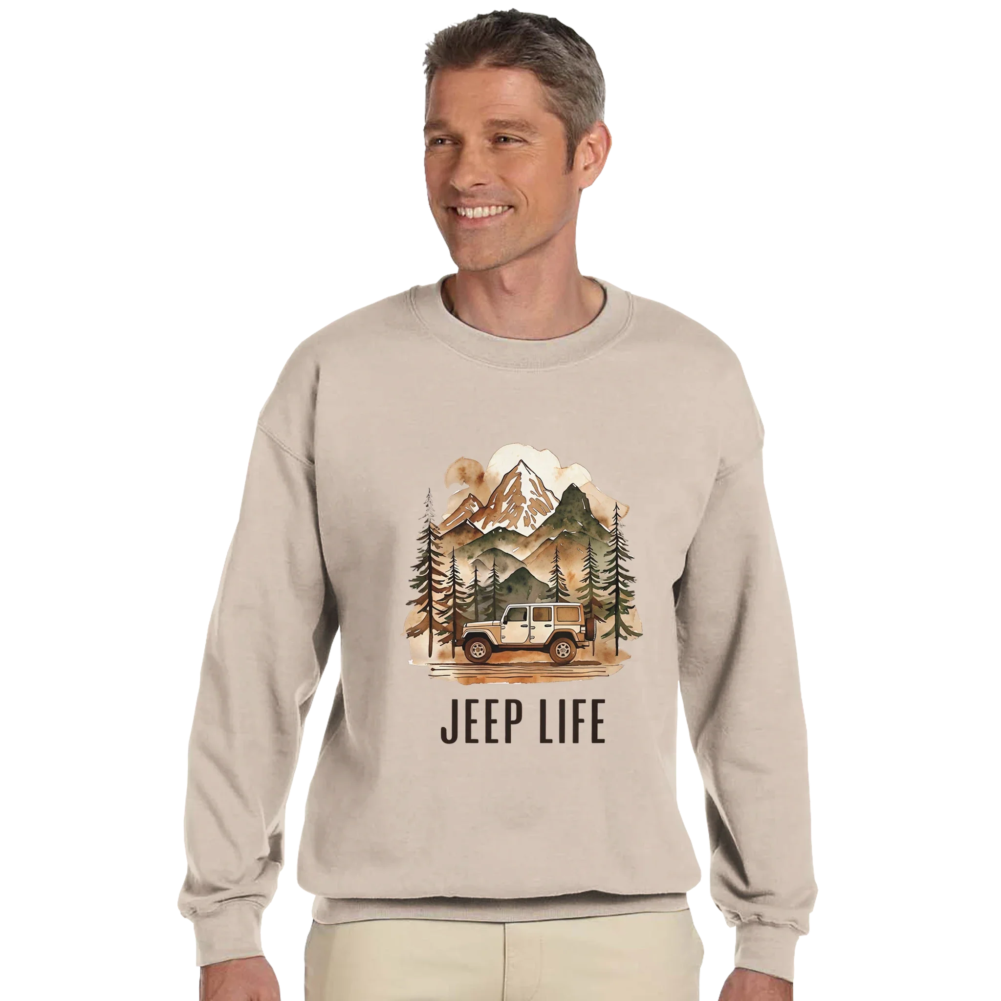 Travel Crewneck Sweatshirts