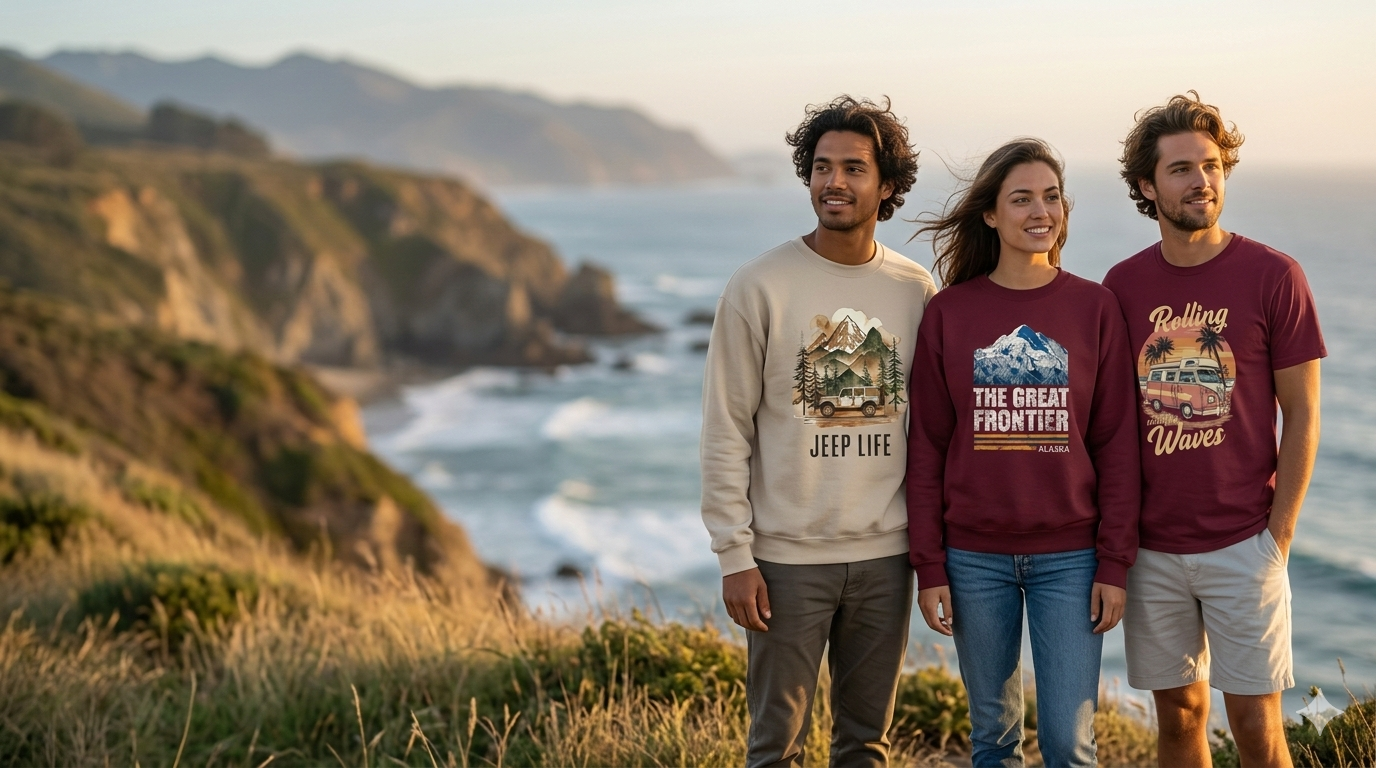 NoaiCraft Travel TShirts